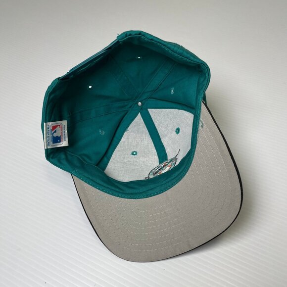 Vintage MLB Florida Marlins Snapback Hat - Picture 3 of 5